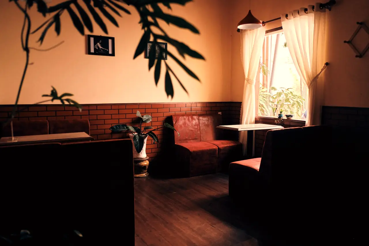 Kafe Projesi oturma köşesi